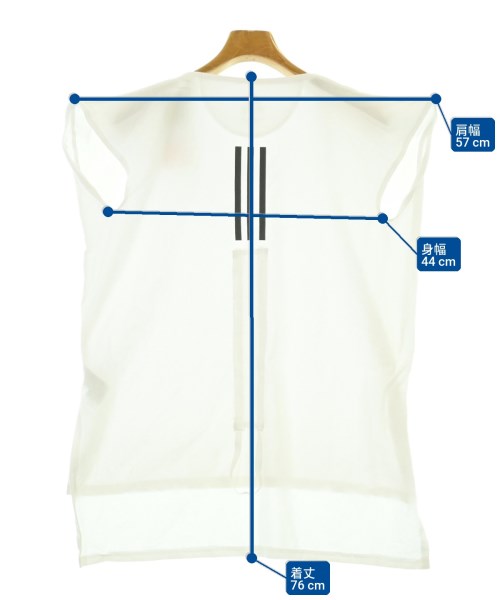 adidas（アディダス）Tシャツ・カットソー 白 サイズ:XS レディース/2200680989079