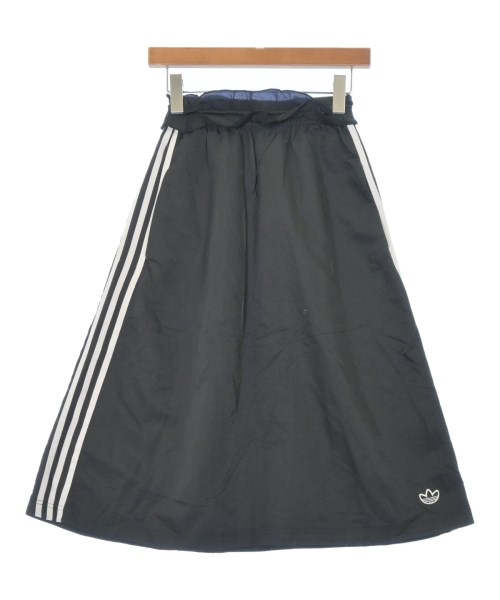 adidas（アディダス）ロング・マキシ丈スカート 黒 サイズ:XS レディース/2200684201030
