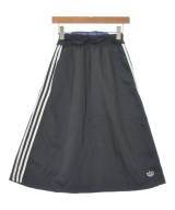 adidas（アディダス）ロング・マキシ丈スカート 黒 サイズ:XS レディース/2200684201030