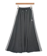 adidas（アディダス）ロング・マキシ丈スカート 黒 サイズ:XS レディース/2200684201047
