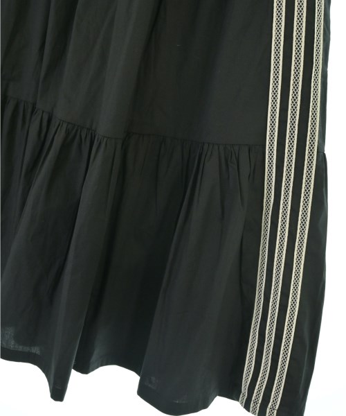 adidas（アディダス）ロング・マキシ丈スカート 黒 サイズ:M レディース/2200684331034