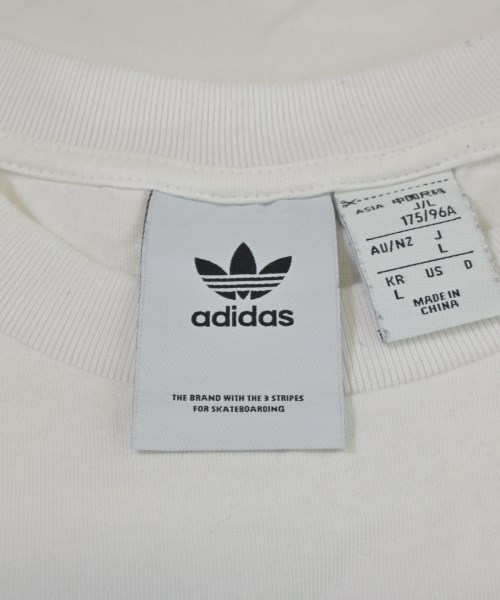 adidas（アディダス）Tシャツ・カットソー 白 サイズ:L メンズ/2200680235091
