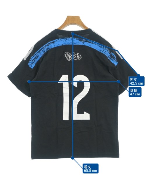 adidas（アディダス）Tシャツ・カットソー 黒 サイズ:M メンズ/2200685264287