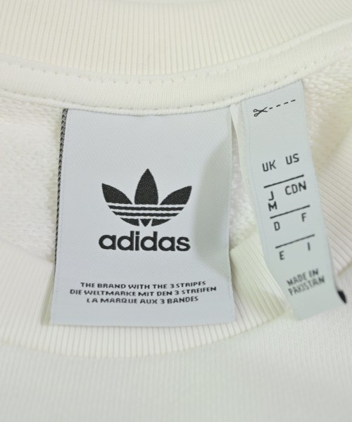 adidas（アディダス）スウェット 白 サイズ:M メンズ/2200685302026