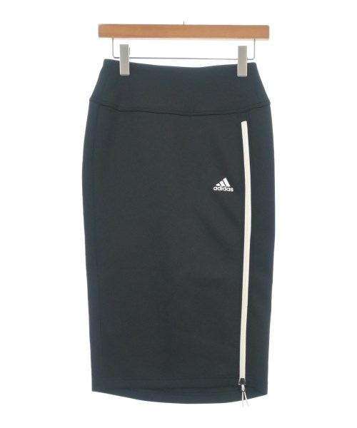adidas(アディダス)ひざ丈スカート 黒 サイズ:L/2200685663196