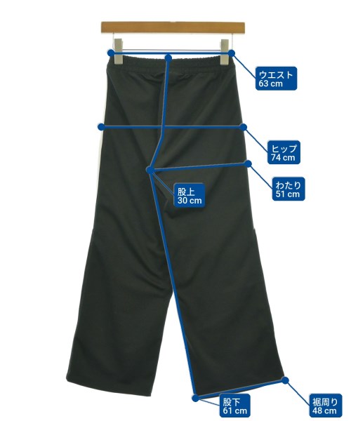 adidas（アディダス）クロップドパンツ 黒 サイズ:S レディース/2200685865019