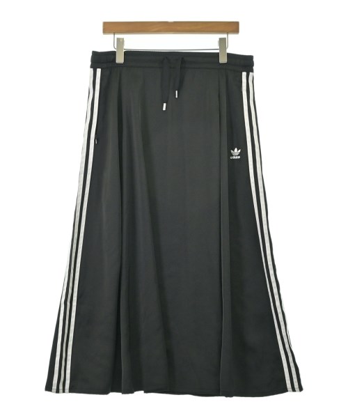 adidas(アディダス)ロング・マキシ丈スカート 黒 サイズ:M/2200685868058