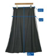 adidas（アディダス）ロング・マキシ丈スカート 黒 サイズ:M レディース/2200685868058