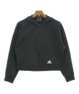 adidas（アディダス）パーカー 黒 サイズ:M レディース/2200686182023
