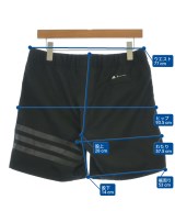 adidas（アディダス）ショートパンツ 黒 サイズ:L メンズ/2200685871331