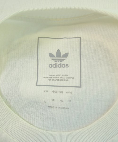 adidas（アディダス）Tシャツ・カットソー 白 サイズ:S メンズ/2200686543145