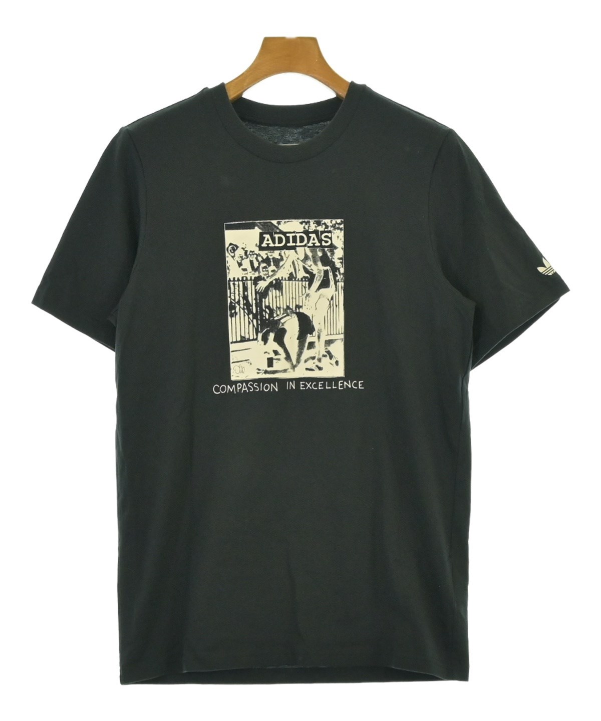 adidas（アディダス）Tシャツ・カットソー 黒 サイズ:XS メンズ
