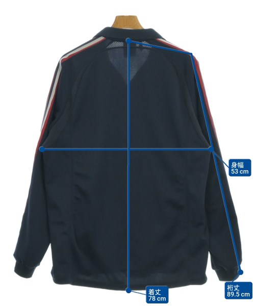adidas（アディダス）スウェット 紺 サイズ:XO(XXL位) メンズ/2200686592020