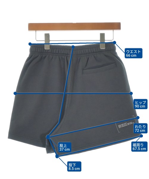 adidas（アディダス）ショートパンツ グレー サイズ:L レディース/2200680562036