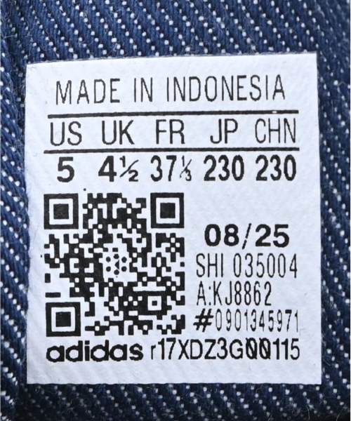 adidas（アディダス）スニーカー 紺 サイズ:23cm レディース/2200680734051