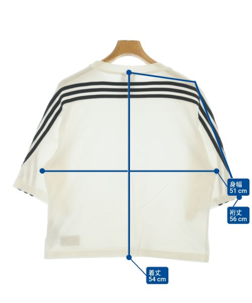 adidas（アディダス）Tシャツ・カットソー 白 サイズ:OT(XL位) レディース/2200679907121