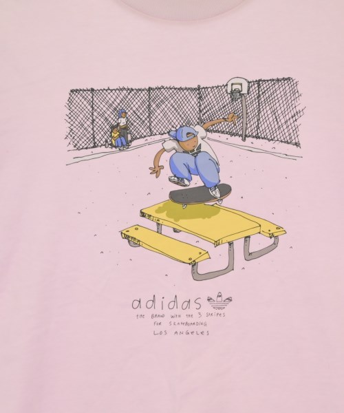adidas（アディダス）Tシャツ・カットソー ピンク サイズ:S レディース/2200679907138