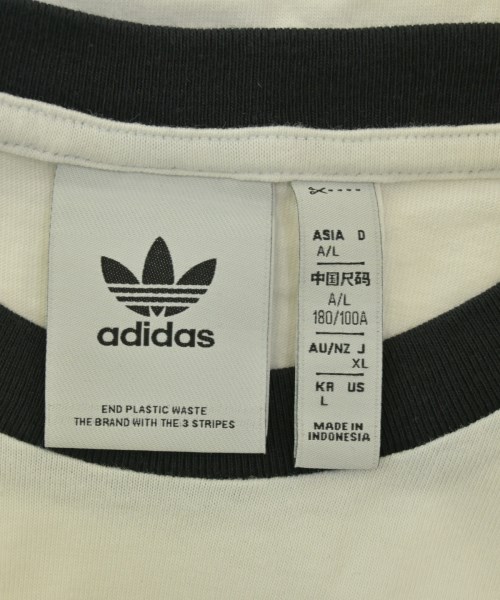 adidas（アディダス）Tシャツ・カットソー 白 サイズ:L メンズ/2200678140048