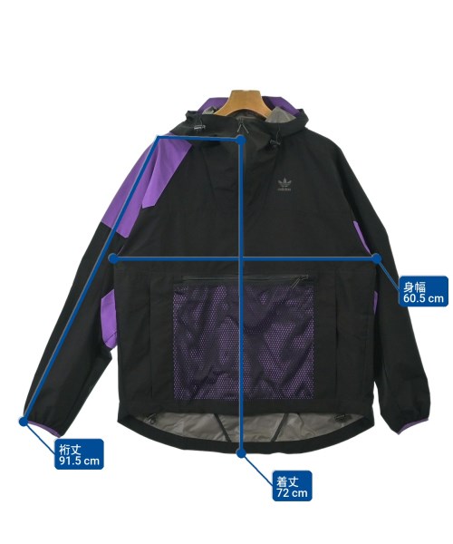 adidas（アディダス）マウンテンパーカー 黒 サイズ:L メンズ/2200687792030