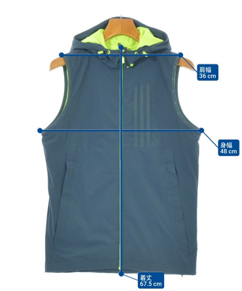 adidas（アディダス）ブルゾン 緑 サイズ:S レディース/2200687915101