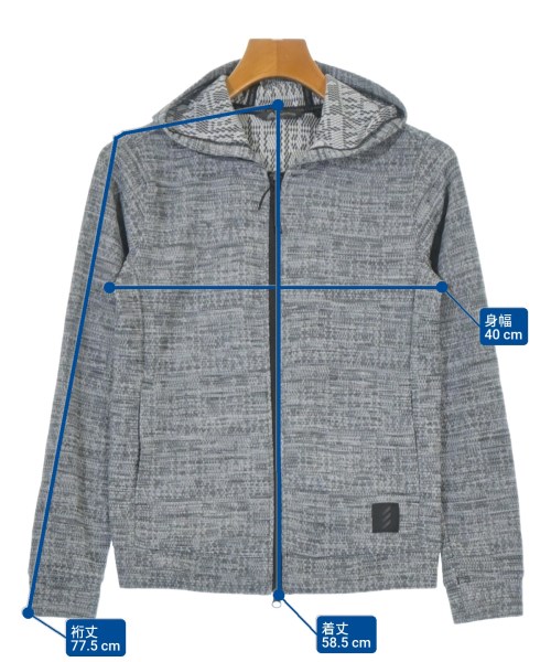 adidas（アディダス）パーカー グレー サイズ:S レディース/2200682461108