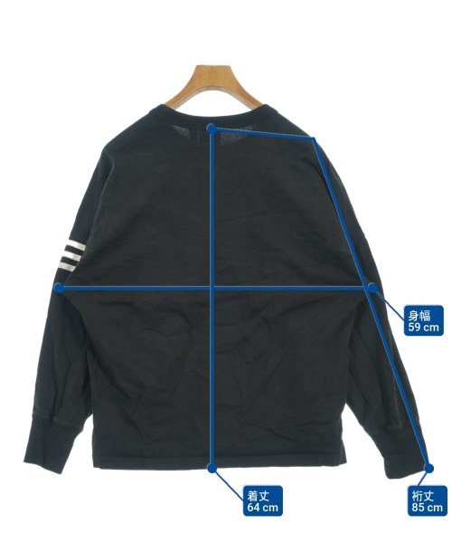 adidas（アディダス）Tシャツ・カットソー 黒 サイズ:M メンズ/2200687620050