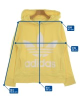 adidas（アディダス）パーカー 黄 サイズ:M レディース/2200688536015