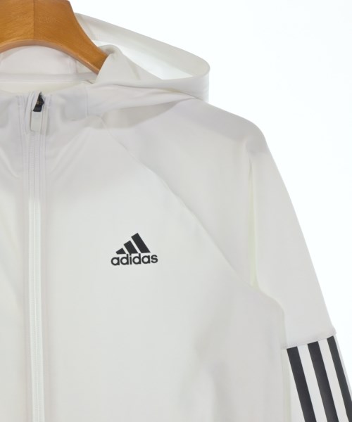 adidas（アディダス）パーカー 白 サイズ:L レディース/2200688762018