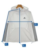 adidas（アディダス）パーカー 白 サイズ:L レディース/2200688762018