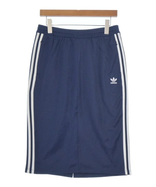 adidas(アディダス)ひざ丈スカート 紺 サイズ:M/2200684236070