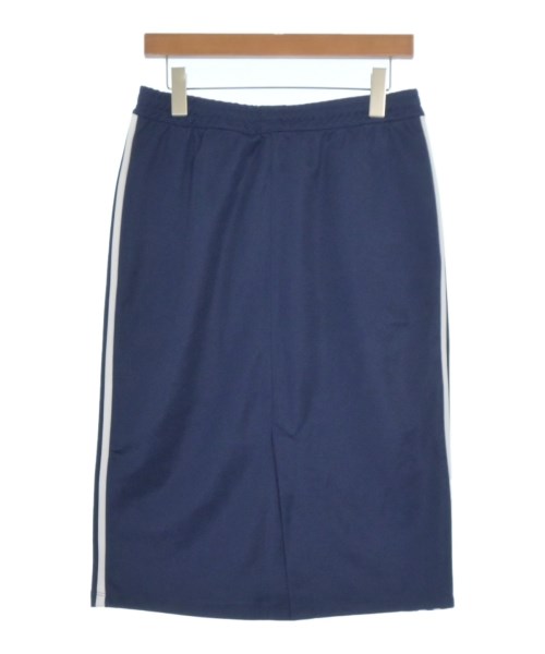adidas（アディダス）ひざ丈スカート 紺 サイズ:M レディース/2200684236070