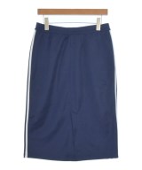 adidas（アディダス）ひざ丈スカート 紺 サイズ:M レディース/2200684236070