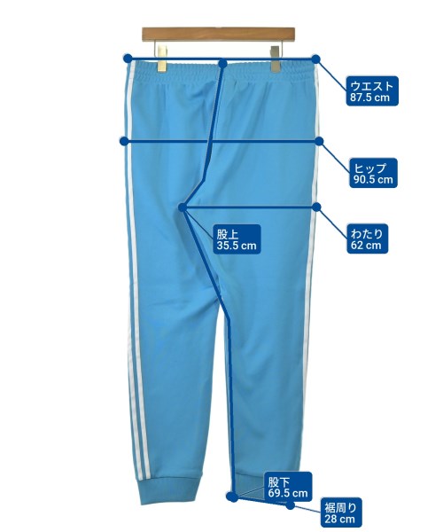 adidas（アディダス）スウェットパンツ 青 サイズ:2XO(XXXL位) メンズ/2200683114096