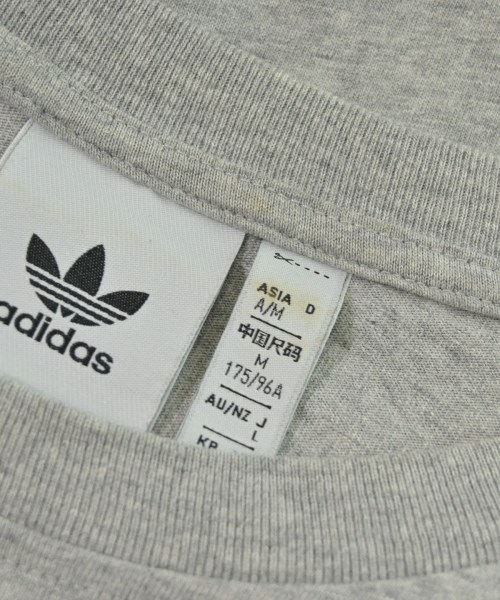 adidas（アディダス）Tシャツ・カットソー グレー サイズ:M メンズ/2200690049022