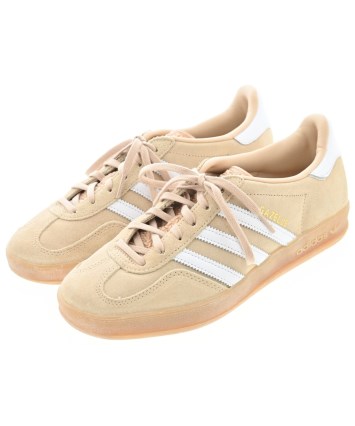 adidas ベージュ モノグラム 総柄 XL 極美品 IJ5688 atp adidas（アディダス）スニーカー ベージュ サイズ:24.5cm レディース