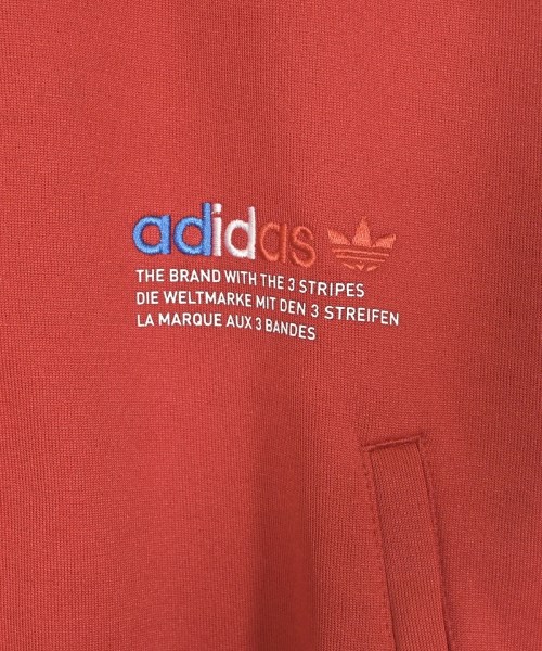 adidas（アディダス）スウェット 赤 サイズ:S メンズ/2200684244181