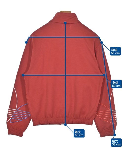 adidas（アディダス）スウェット 赤 サイズ:S メンズ/2200684244181