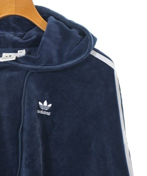 adidas（アディダス）パーカー 紺 サイズ:L レディース/2200691026022