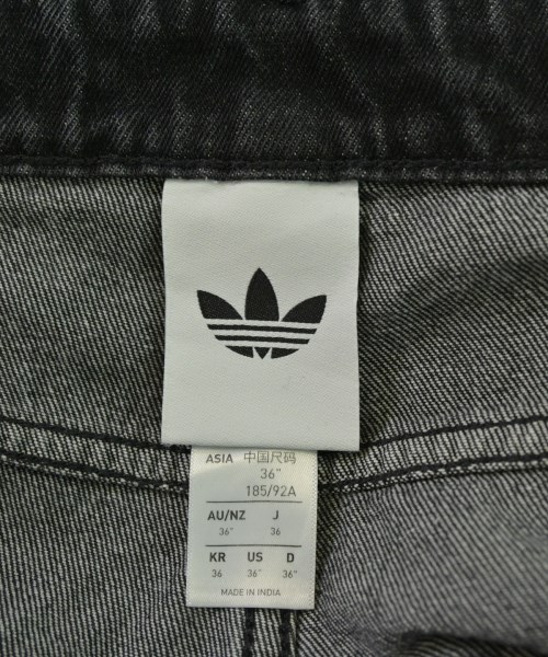 adidas（アディダス）デニムパンツ 黒 サイズ:36(XXL位) メンズ/2200689726033