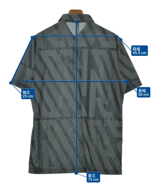 adidas（アディダス）ポロシャツ グレー サイズ:2XL(XXL位) メンズ/2200693157069