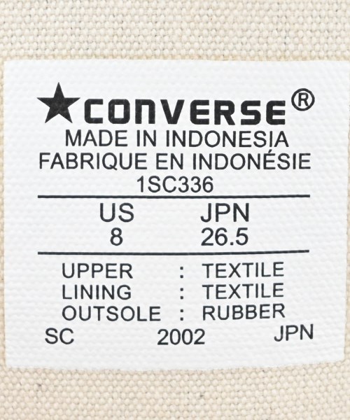 CONVERSE（コンバース）スニーカー 青 サイズ:26.5cm メンズ/2200642183262