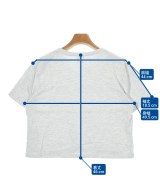 CONVERSE（コンバース）Tシャツ・カットソー グレー サイズ:M レディース/2200621937039