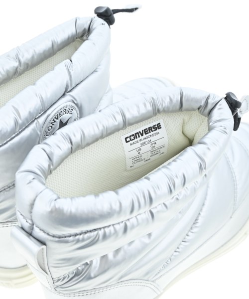 CONVERSE（コンバース）ブーツ シルバー サイズ:25cm レディース/2200642344021