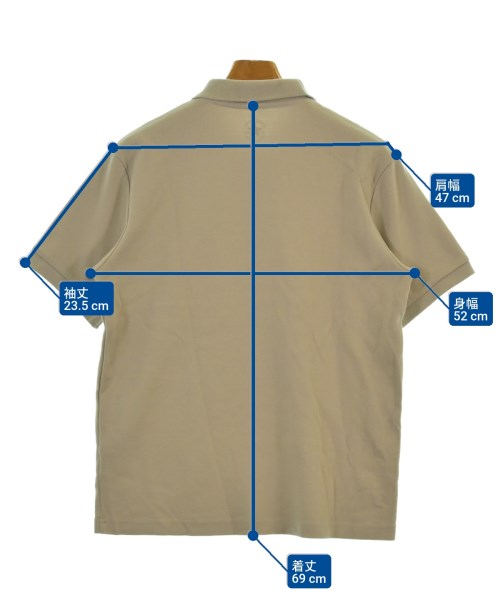 CONVERSE（コンバース）ポロシャツ ベージュ サイズ:M メンズ/2200643095069