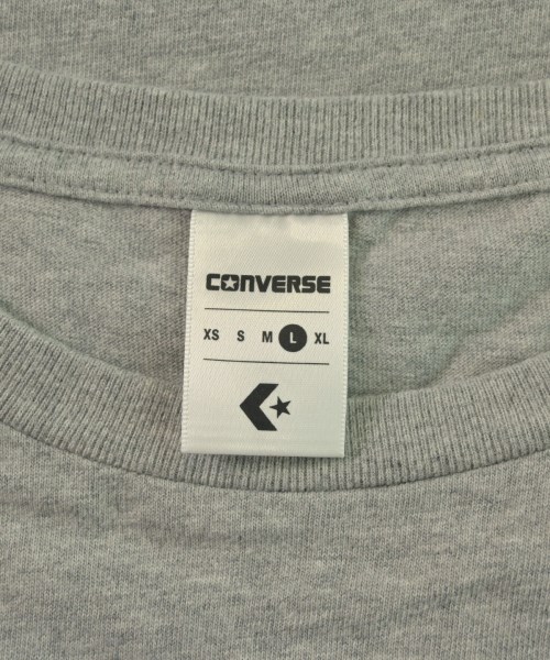CONVERSE（コンバース）Tシャツ・カットソー グレー サイズ:L レディース/2200622890043