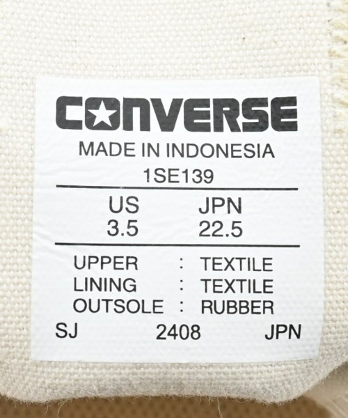 CONVERSE（コンバース）スニーカー 白 サイズ:22.5cm レディース/2200629944114