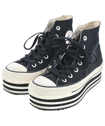 べーこんです CONVERSE（コンバース）スニーカー 黒 サイズ:22.5cm レディース