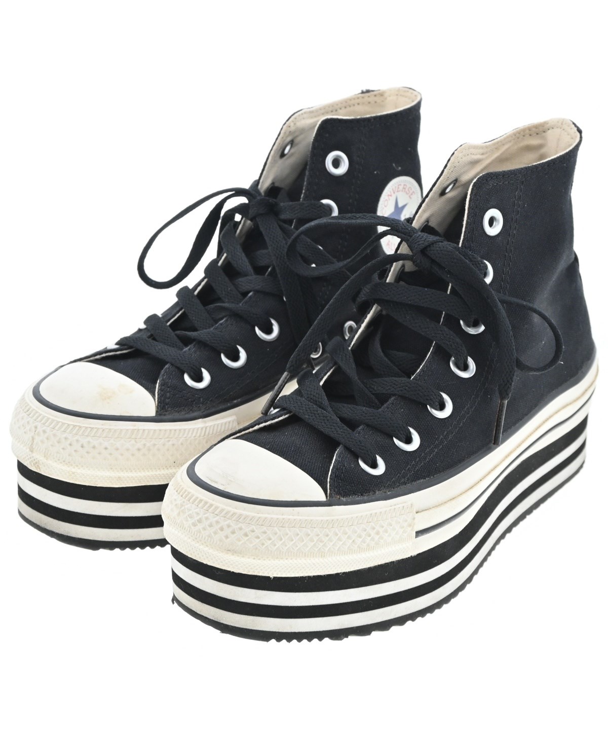 CONVERSE（コンバース）スニーカー 黒 サイズ:22.5cm レディース