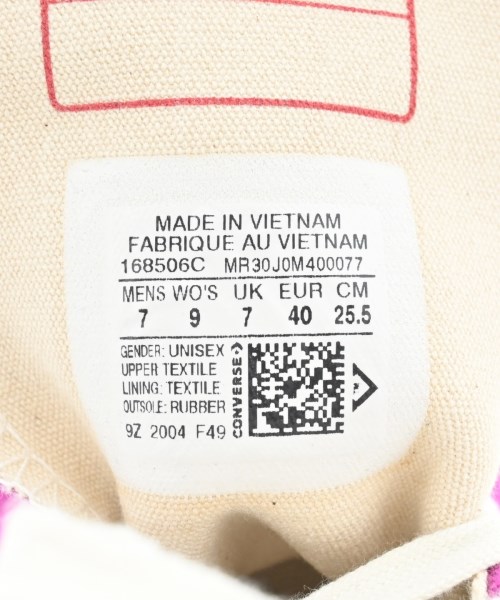 CONVERSE（コンバース）スニーカー 紫 サイズ:25.5cm メンズ/2200672973109