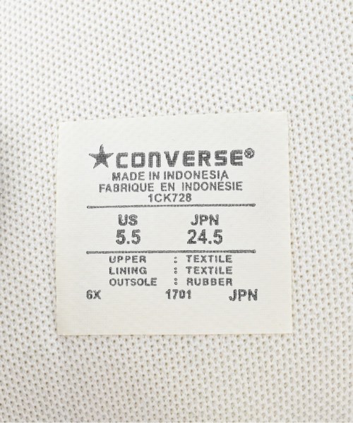 CONVERSE（コンバース）スニーカー ピンク サイズ:24.5cm レディース/2200678403099
